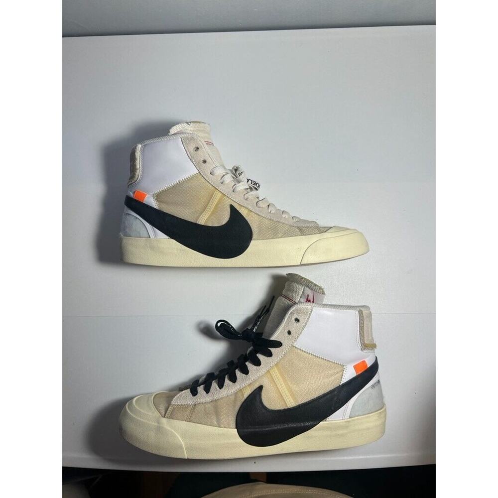 Size 10 - Nike Blazer Mid x OFF-WHITE The Ten 2017